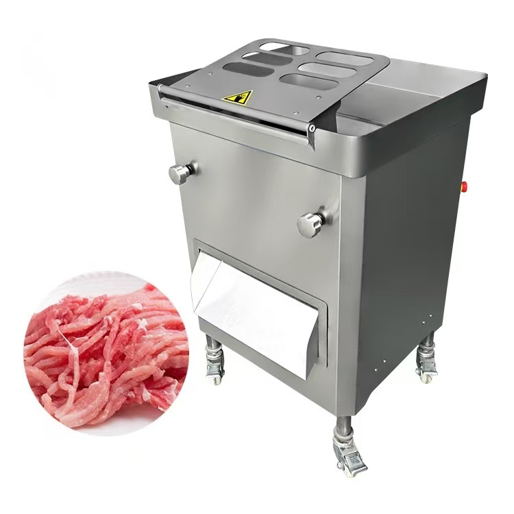 切肉片机 鸡胗鸭胗切片机 鲜肉切条机(图2)
