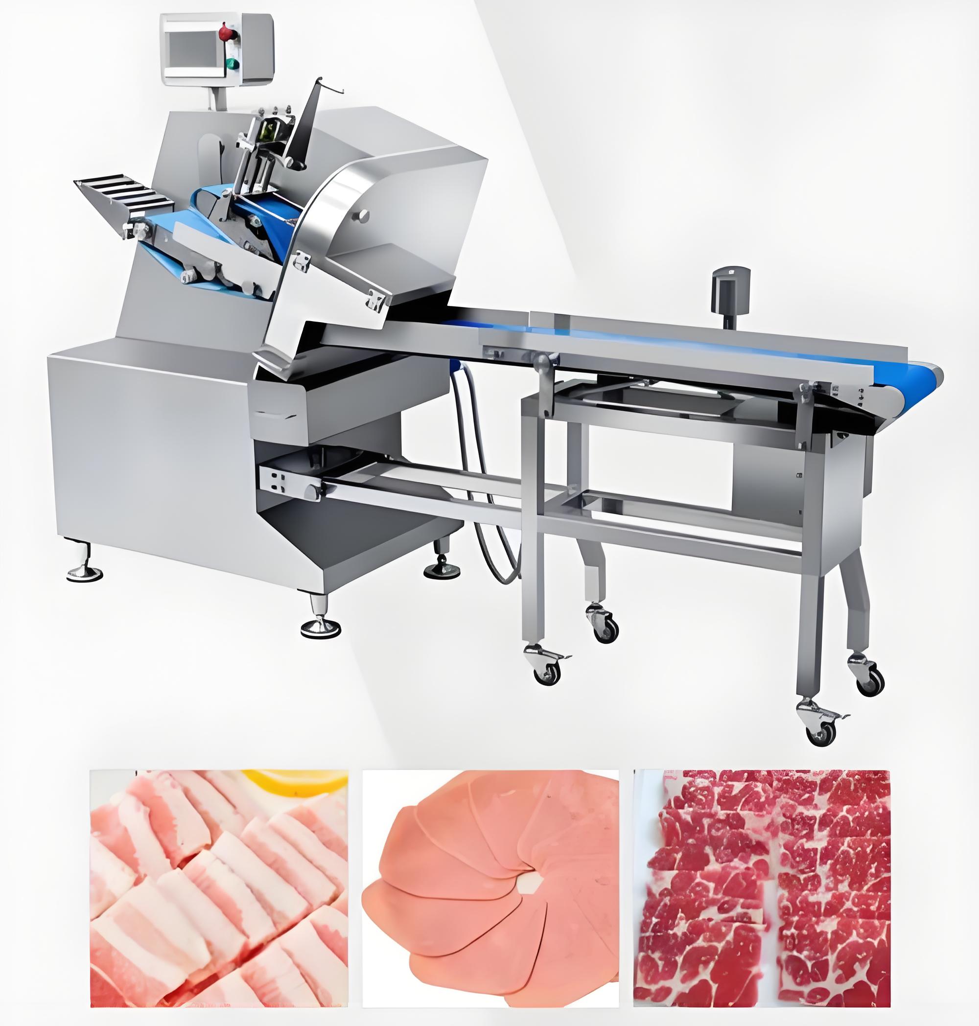 砍排切片机 生鲜牛羊肉切片机 五花肉切片机(图1)